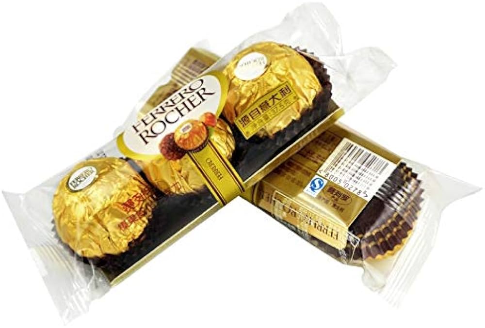 415kMtR9CWL._AC_UF10001000_QL80_ Ferrero Rocher 3 Pieces - Image 1