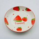 Design Print Ceramic Side Plate