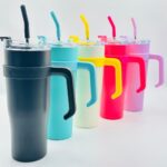 MSZM Stainless Steel Thermal Tumbler with Handle