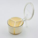 3-Compartment Airtight Spice Storage Jar Set with Spoons - Image 3