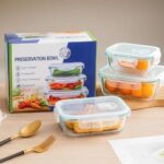Preservation Bowl 3 PCs – Glass, freezer safe