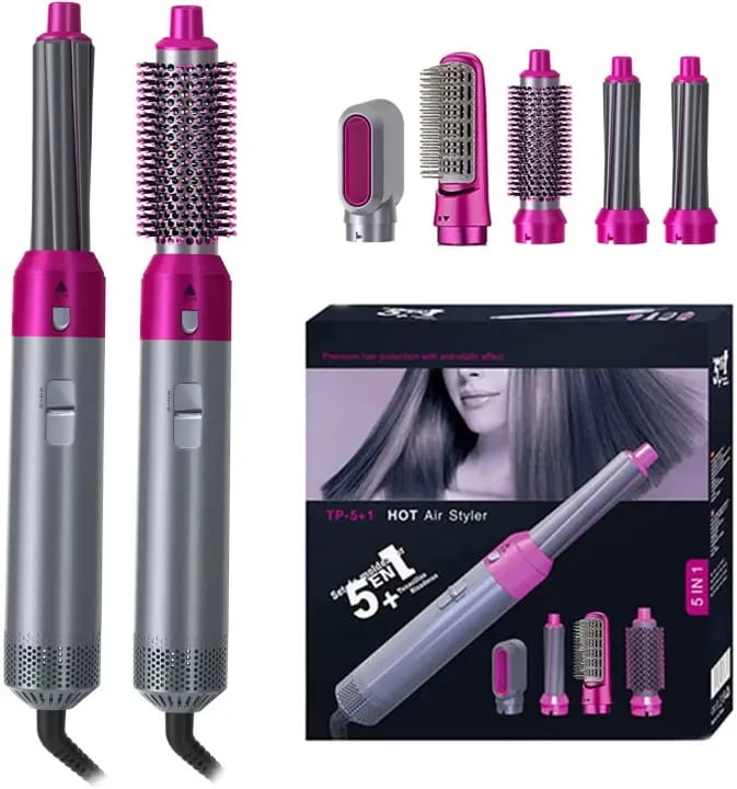 WhatsApp Image 2026-05-25 at 19.30.17 (2) (1) 5 in 1 Hair Styler – Multi-attachment set - Image 1